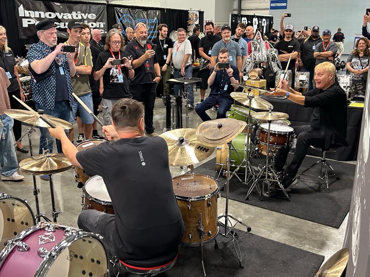 Team Dixon at the Music City Drum Show